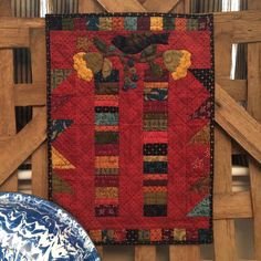 Window Box Quilt Kit 13 1/2" x 18 1/2" Kim Diehl Simple Whatnots Club #2
